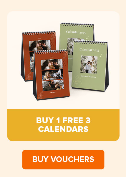 BUY 1 FREE 3 CALENDARS